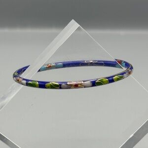 Cloisonné Blue Bracelet